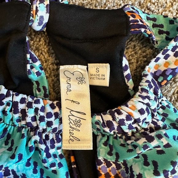 Emma & Michele Chevron maxi dress - Picture 5 of 6